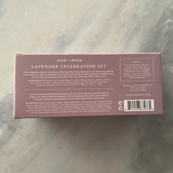 Joon X Moon Whipped Soap & Sugar Cube Set Lavender - Picture 2 of 5
